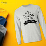 It's My Sisters Fault Men’s Long Sleeve
