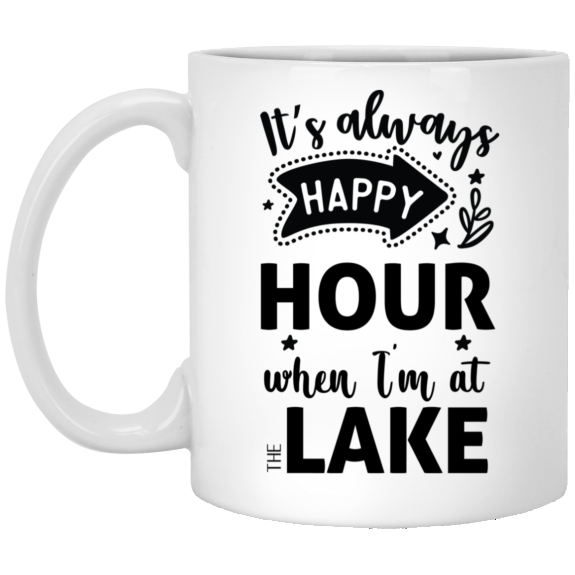 1005-9786-105882530 It's Always Happy Hour 11oz White Mug