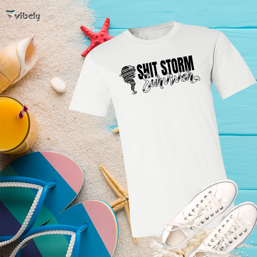 shitstorm tee Shit Storm Survivor T-Shirt