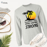 Somewhere On A Beach Men's Long Sleeve