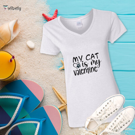 My Cat Is My Valentine T-Shirt
