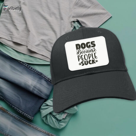 Dogs Because People Suck Cap