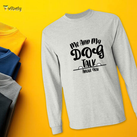 Me And My Dog Men’s Long Sleeve