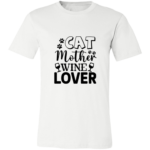 Cat Mother Wine Lover T-Shirt