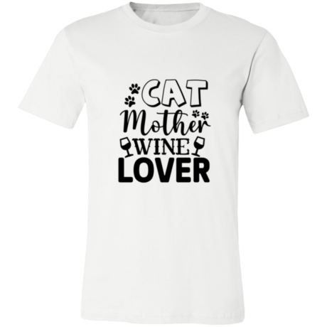 Cat Mother Wine Lover T-Shirt