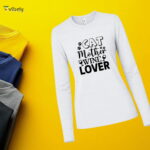 Cat Mother Wine Lover Long Sleeve