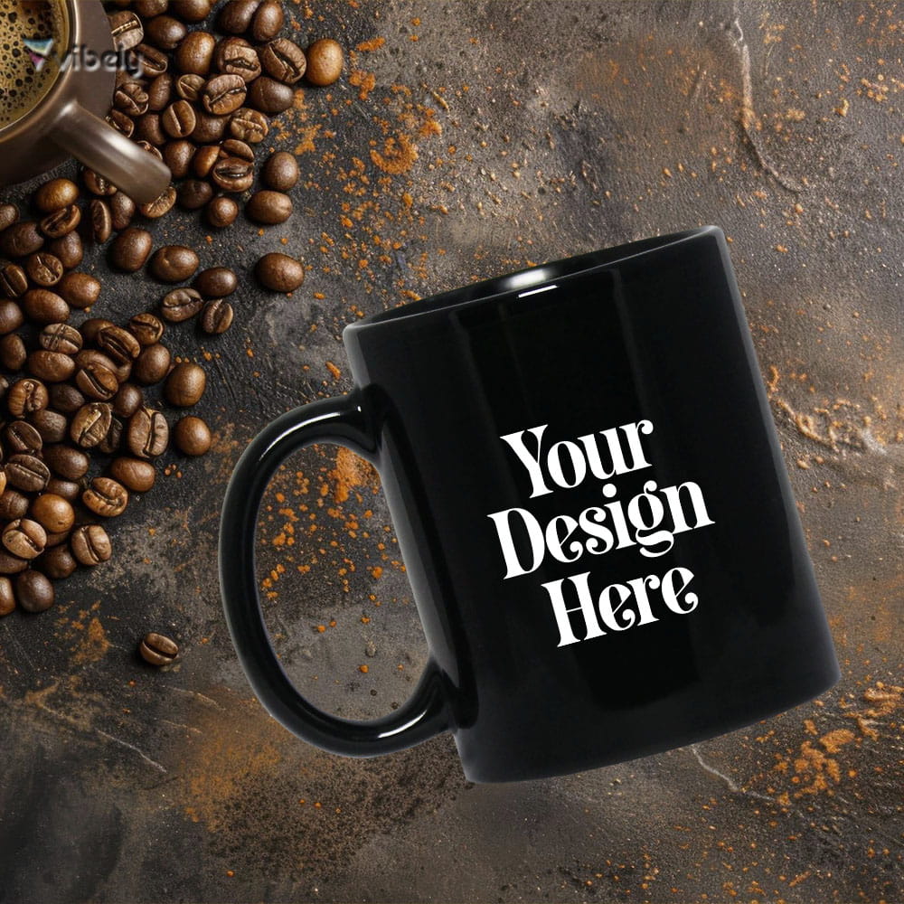 Customizable 11oz Black Mug Customizable 11oz Black Mug