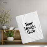 Customizable Fleece Blanket – 60×80