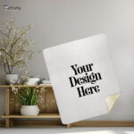 Customizable Sherpa Blanket 50×60