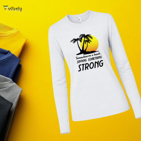 Somewhere On A Beach Long Sleeve